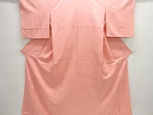 抽象模様織り出し色無地着物